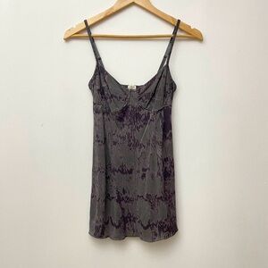 Aritzia Wilfred Gray/Purple Bustier Cami Tank Top